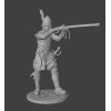 STL File “European Arquebusier (17th Century)” for 3D Printing