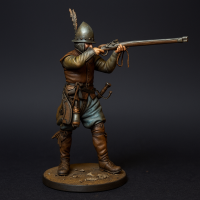 STL File “European Arquebusier (17th Century)” for 3D Printing STL File “European Arquebusier (17th Century)” for 3D Printing