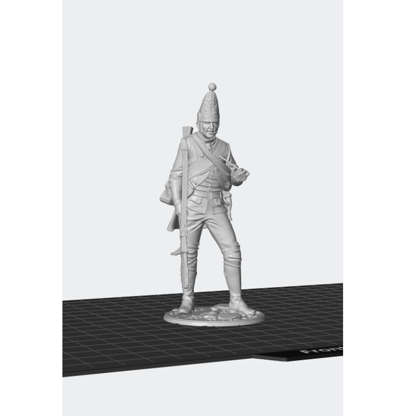 Prussian Grenadier 1757 (Seven Years’ War) — STL File for 3D Printing Miniature