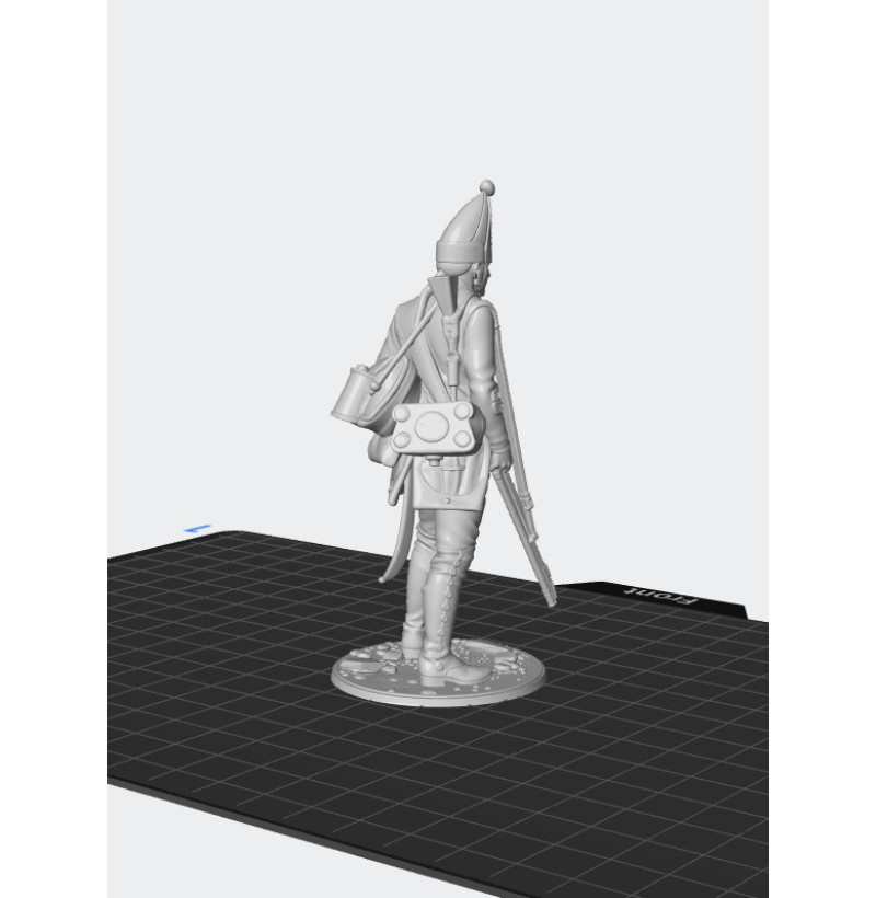 Prussian Grenadier 1757 (Seven Years’ War) — STL File for 3D Printing Miniature