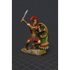 STL File: Ancient Greek Hoplite (Spartan Warrior) — Sword & Shield Miniature