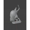 STL File: Ancient Greek Hoplite (Spartan Warrior) — Sword & Shield Miniature