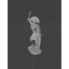 STL File: Ancient Greek Hoplite (Spartan Warrior) — Sword & Shield Miniature