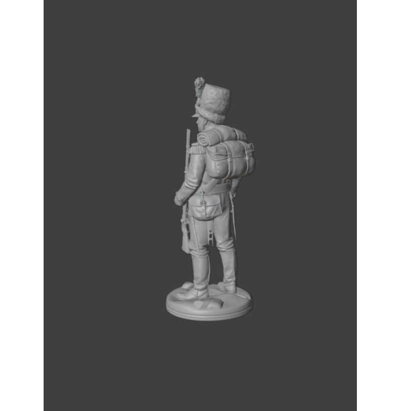 Napoleonic Old Guard Grenadier (France – Imperial Guard) — STL for 3D Printing