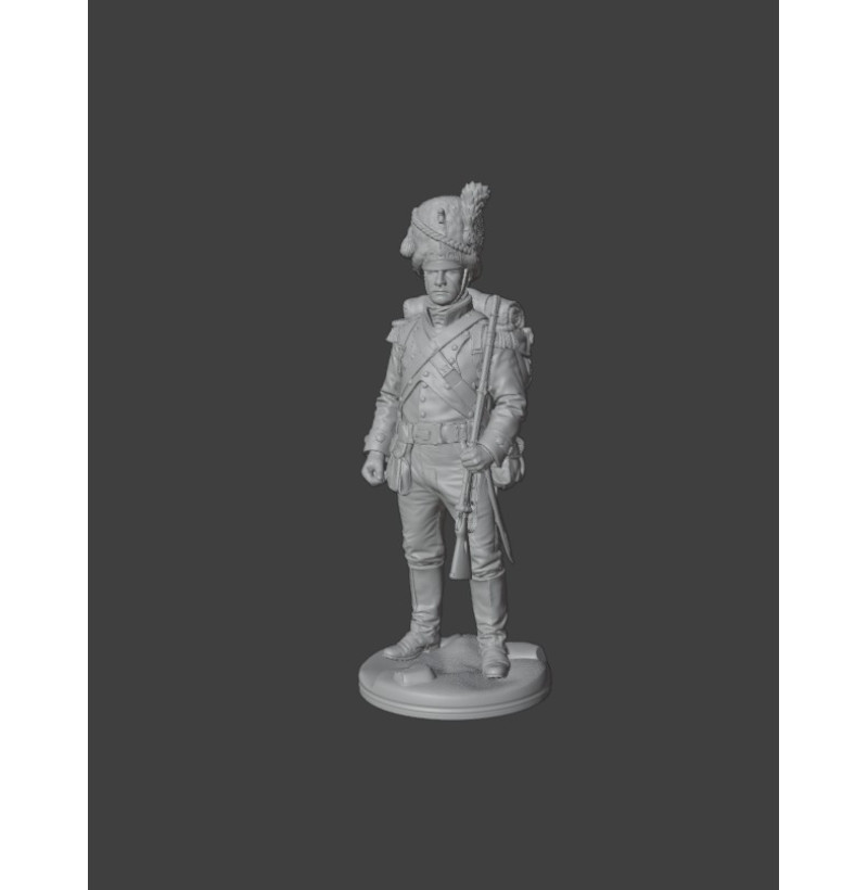 Napoleonic Old Guard Grenadier (France – Imperial Guard) — STL for 3D Printing