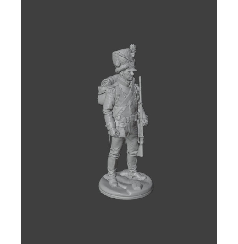 Napoleonic Old Guard Grenadier (France – Imperial Guard) — STL for 3D Printing