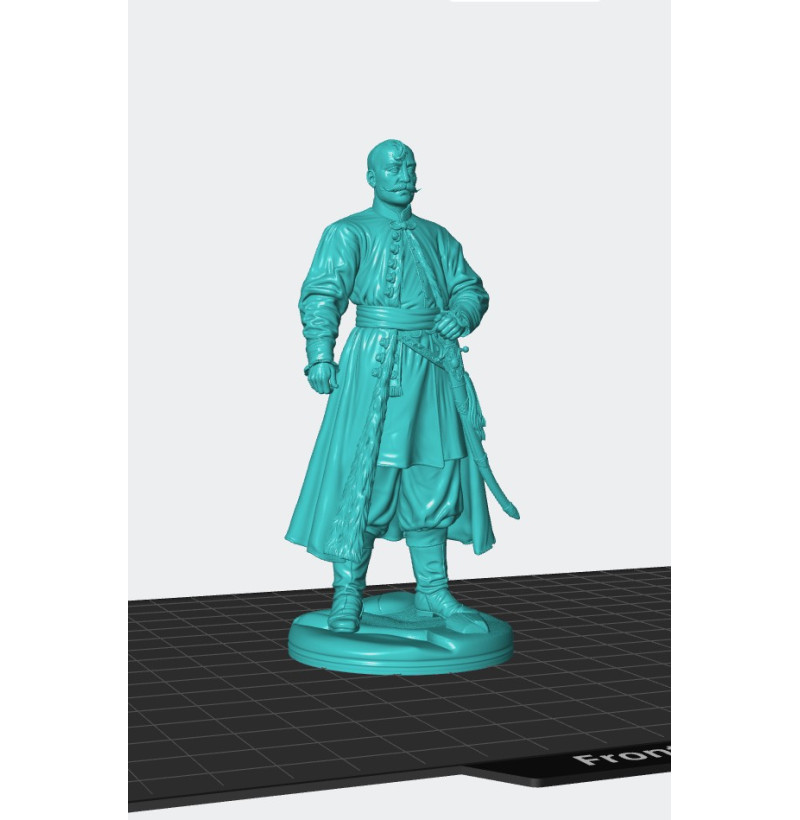 Collectible “Prince Dmytro Vyshnevetsky (Baida)” — STL File for 3D Printing (Instant Download)