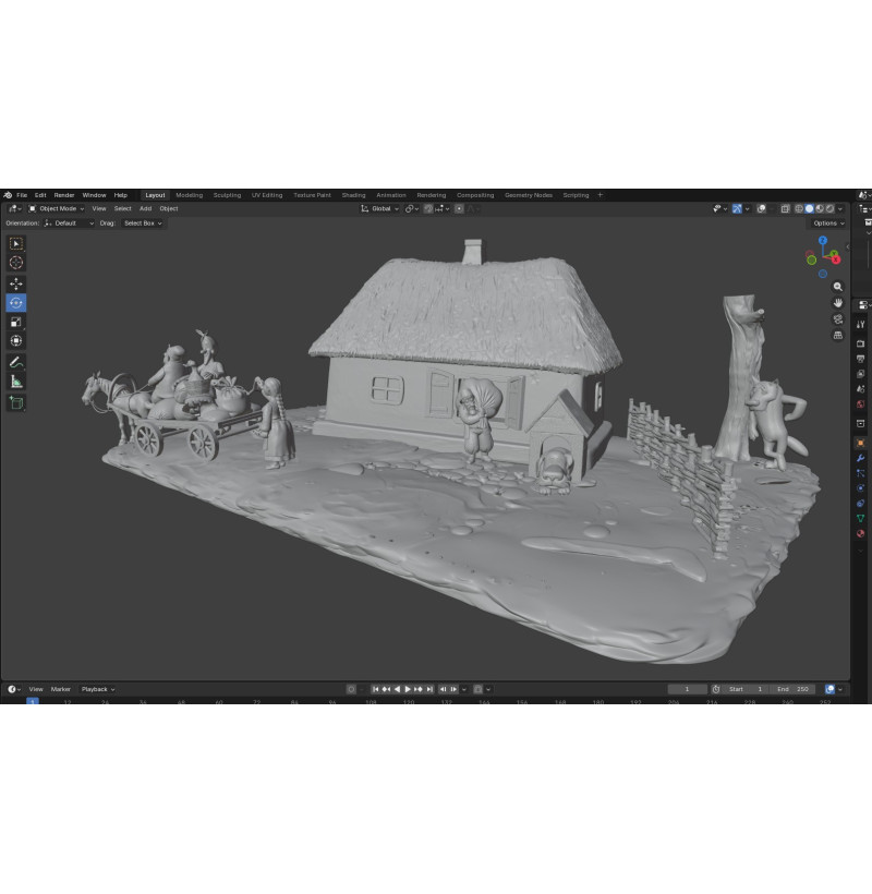Once Upon a Dog STL Bundle for 3D Printing