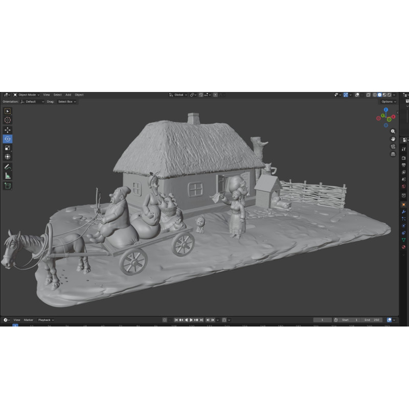 Once Upon a Dog STL Bundle for 3D Printing