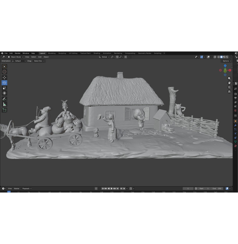 Once Upon a Dog STL Bundle for 3D Printing