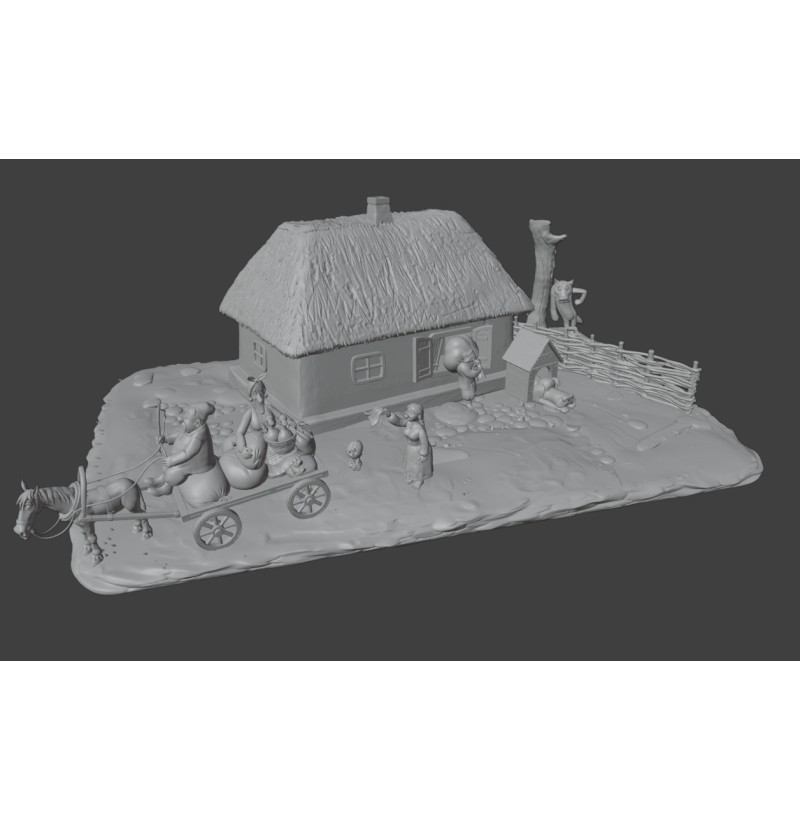 Once Upon a Dog STL Bundle for 3D Printing