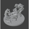 Klondike Gold Rush Prospectors — Historical Diorama for 3D Printing | 1896–1899