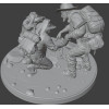 Klondike Gold Rush Prospectors — Historical Diorama for 3D Printing | 1896–1899