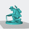 Klondike Gold Prospector — America, Gold Rush 1896–1899 | STL Model for 3D Printing