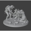 Klondike Gold Rush Prospectors — Historical Diorama for 3D Printing | 1896–1899