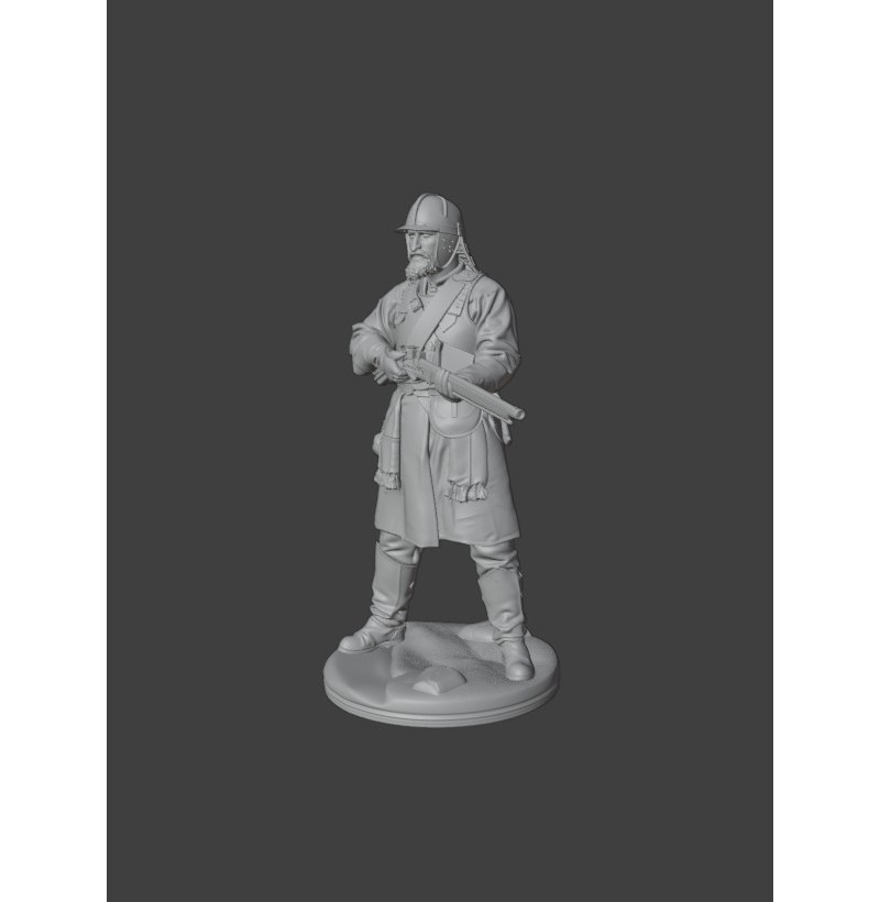 Spanish Conquistador Arquebusier 16th Century – STL Files for 3D Printing