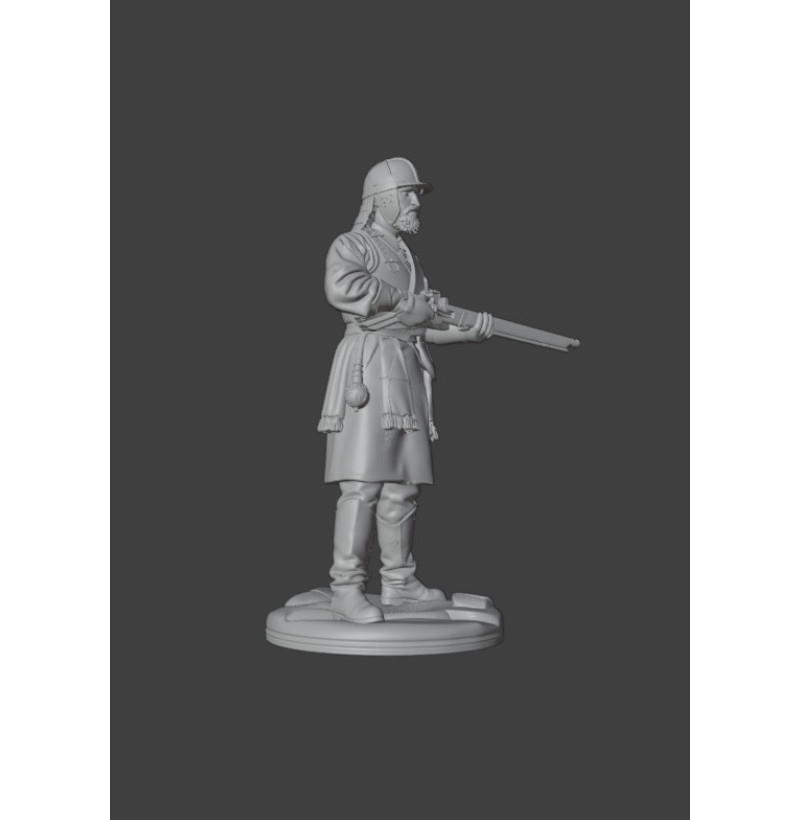 Spanish Conquistador Arquebusier 16th Century – STL Files for 3D Printing