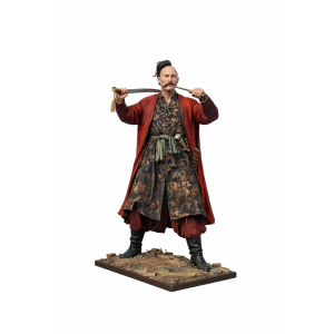 Cossack “With Fire and Sword” — Ukrainian Cossack Warrior STL for 3D Printing | 17th Century Historical Miniature | Wargames Diorama Painting | Instant Download
