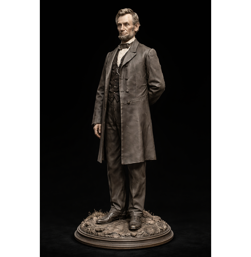 Abraham Lincoln — Legendary U.S. President | STL File for 3D Printing