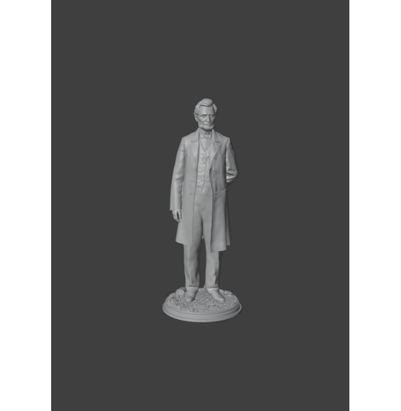 Abraham Lincoln — Legendary U.S. President | STL File for 3D Printing