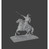 Mongol Warrior Rider STL – Armored Cavalry Miniature for 3D Printing