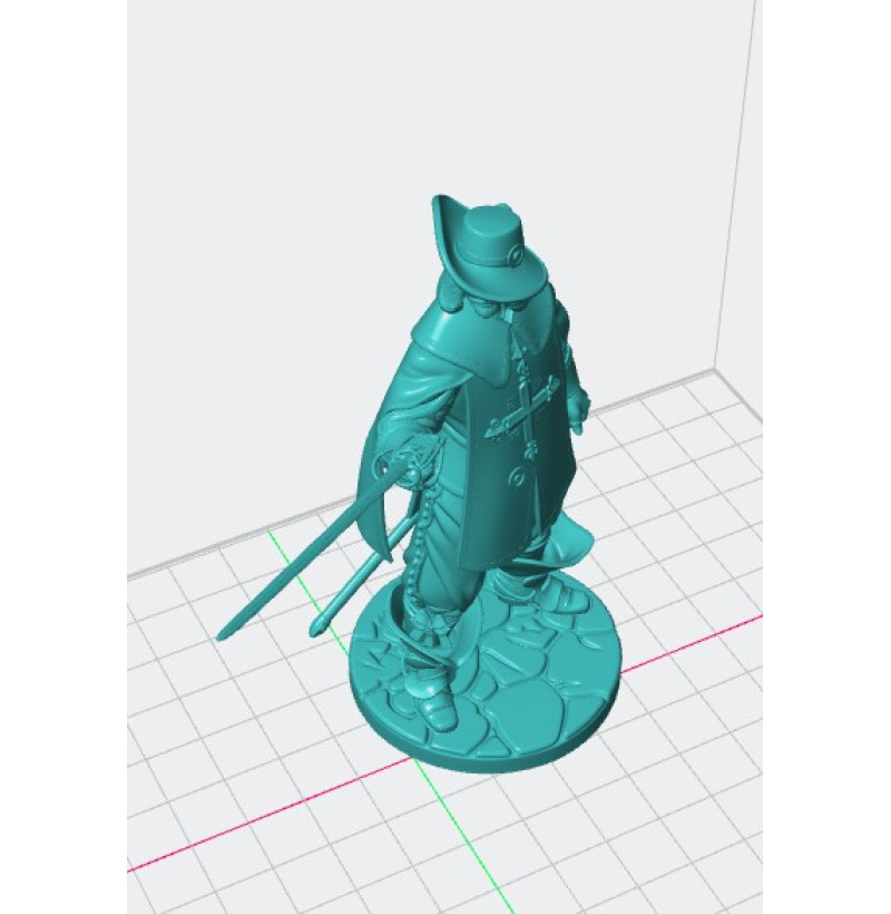 Musketeer STL for 3D Printing — Buy Detailed Historical Miniature