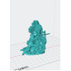 3D Printable STL: German Sniper Diorama (World War II)