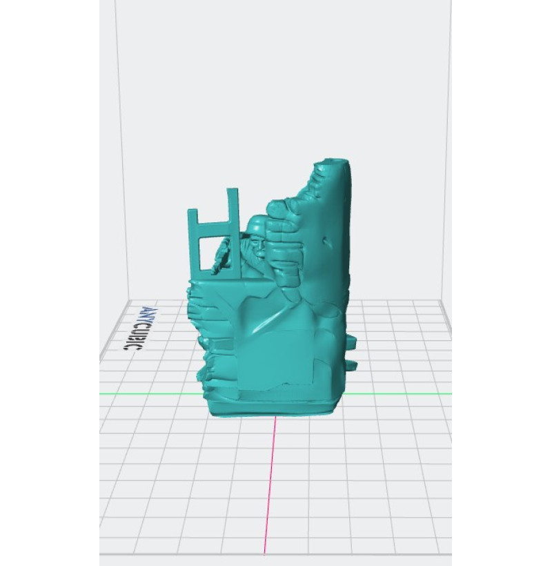 3D Printable STL: German Sniper Diorama (World War II)