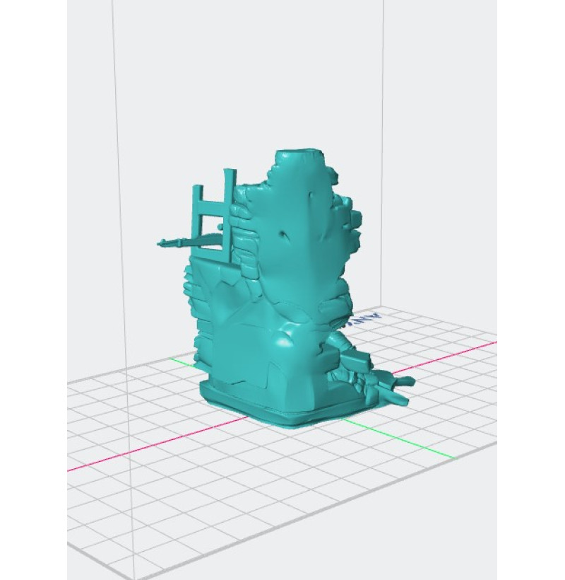 3D Printable STL: German Sniper Diorama (World War II)