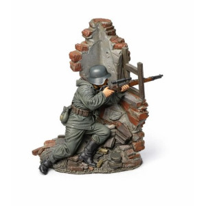 STL File for 3D Printing: Historical Miniature Diorama – German Sniper (World War II)
