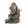 3D Printable STL: German Sniper Diorama (World War II)