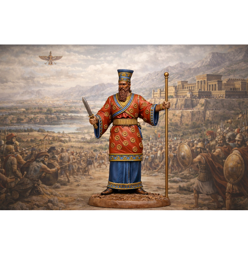 Achaemenid Persian “Great King” (6th–4th Century BC) — STL for 3D Printing
