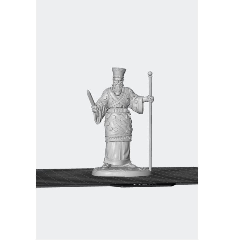 Achaemenid Persian “Great King” (6th–4th Century BC) — STL for 3D Printing