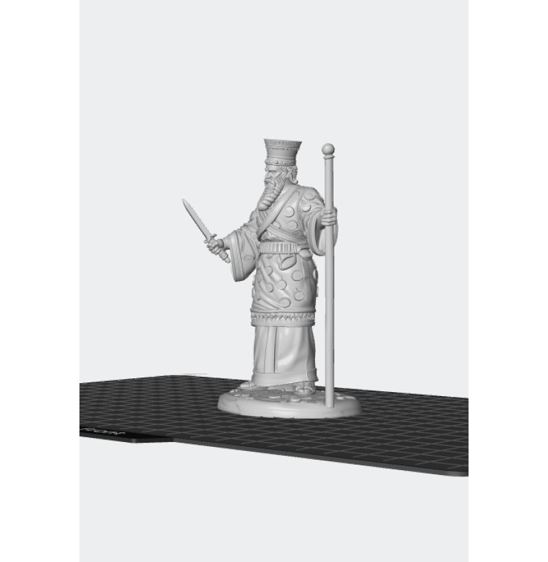 Achaemenid Persian “Great King” (6th–4th Century BC) — STL for 3D Printing