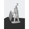 Persian Warrior with Axe & Shield — Ancient Persia STL for 3D Printing | Instant Download