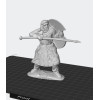 Persian Spearman with Shield — STL Files for 3D Printing | Wargames / Diorama / Painting | Instant Download