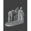 Polish Nobleman with Horse — “Szlachcic” Diorama STL | Buy 3D Printing File