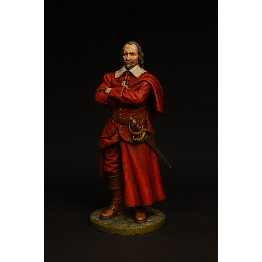 Cardinal Richelieu — STL File for 3D Printing | buy historical miniature Cardinal Richelieu — STL File for 3D Printing | buy historical miniature