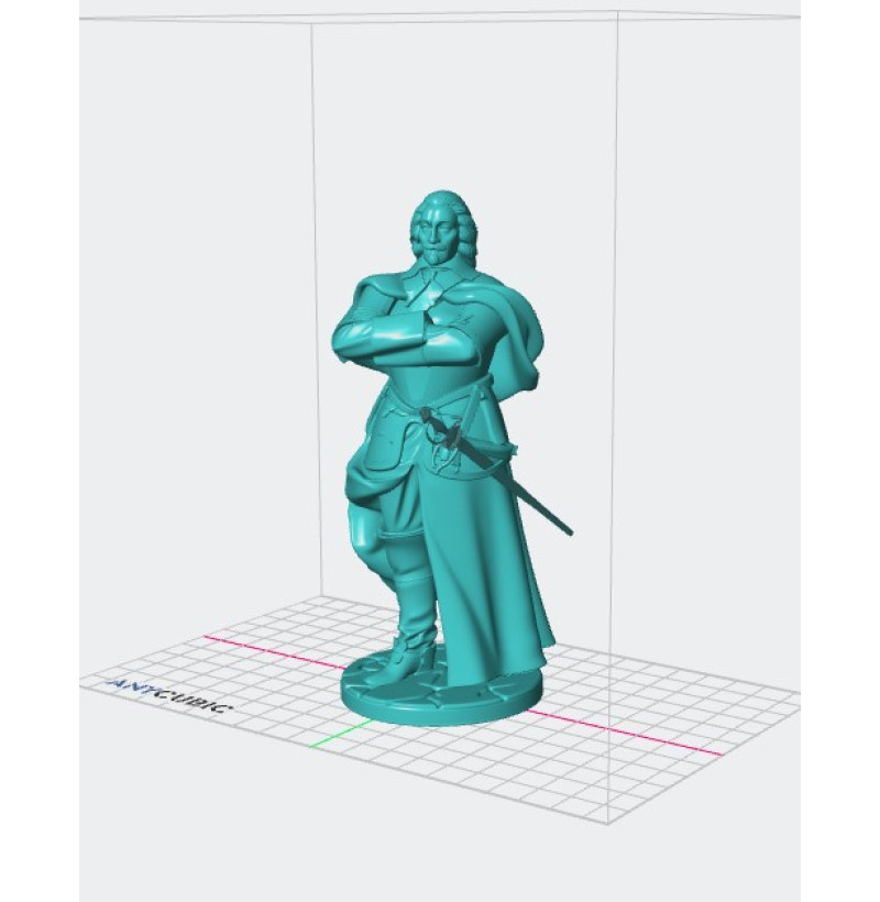 Cardinal Richelieu — STL File for 3D Printing