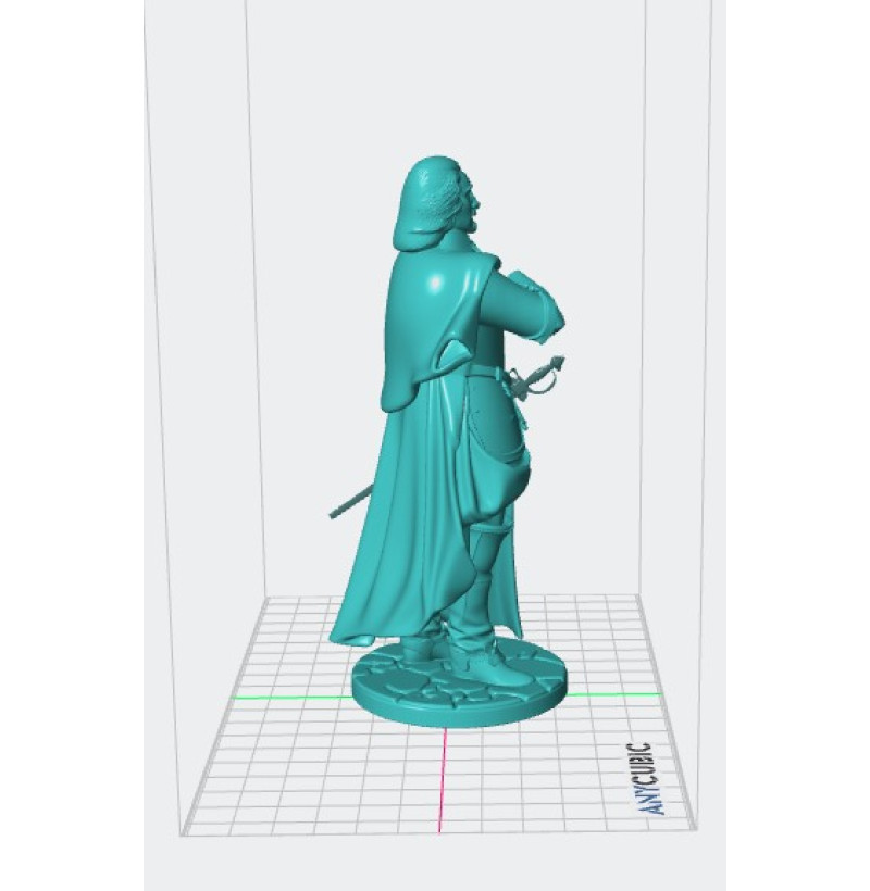 Cardinal Richelieu — STL File for 3D Printing