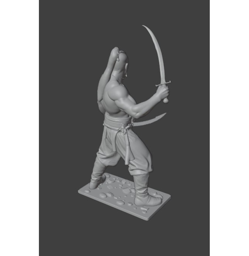 STL File — Ukrainian Cossack (Buy for 3D Printing