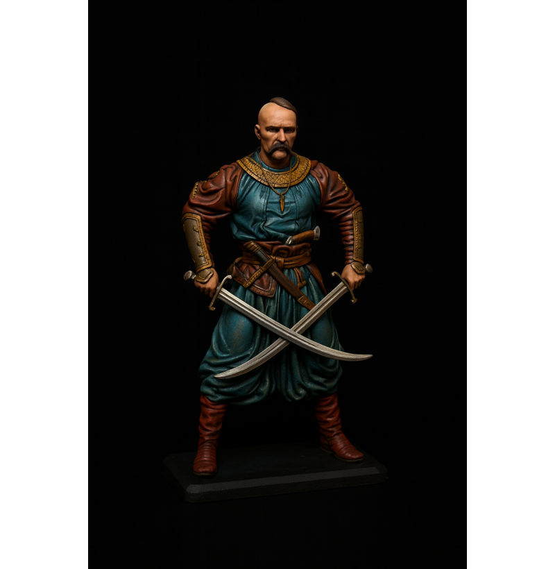 Buy STL File: Ukrainian Cossack for 3D Printing