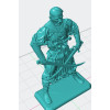 Buy STL File: Ukrainian Cossack for 3D Printing