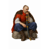 Old Cossack Warrior STL – Historical Miniature for 3D Printing
