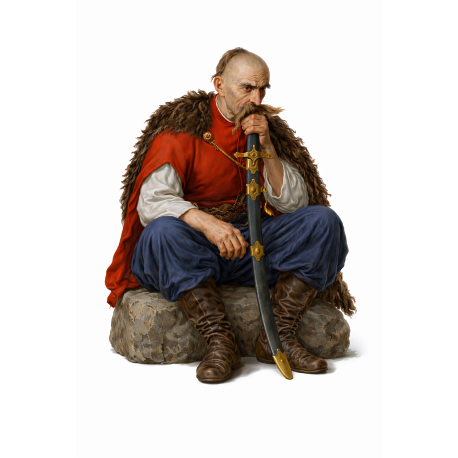 Old Cossack Warrior STL – Historical Miniature for 3D Printing Old Cossack Warrior STL – Historical Miniature for 3D Printing