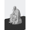 Old Cossack Warrior STL – Historical Miniature for 3D Printing