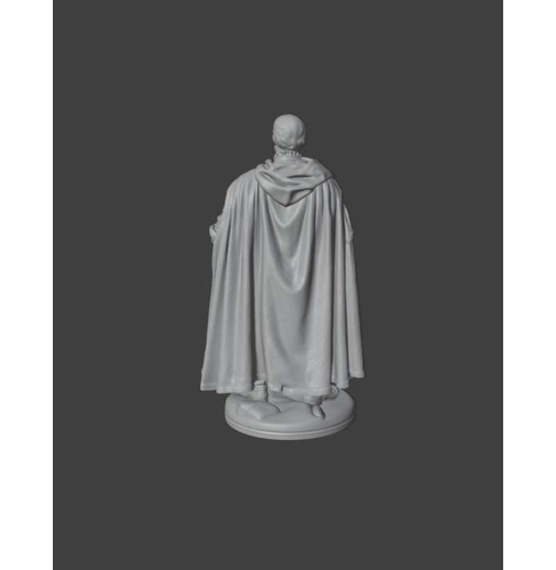 Ivan Mazepa STL – Historical Miniature for 3D Printing | 28mm 32mm 54mm Bust