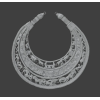 Scythian Pectoral Necklace — STL File for 3D Printing