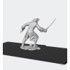 Pirate Swordsman with Cutlass (Golden Age of Piracy 1690–1730) — STL for 3D Printing | Instant Download