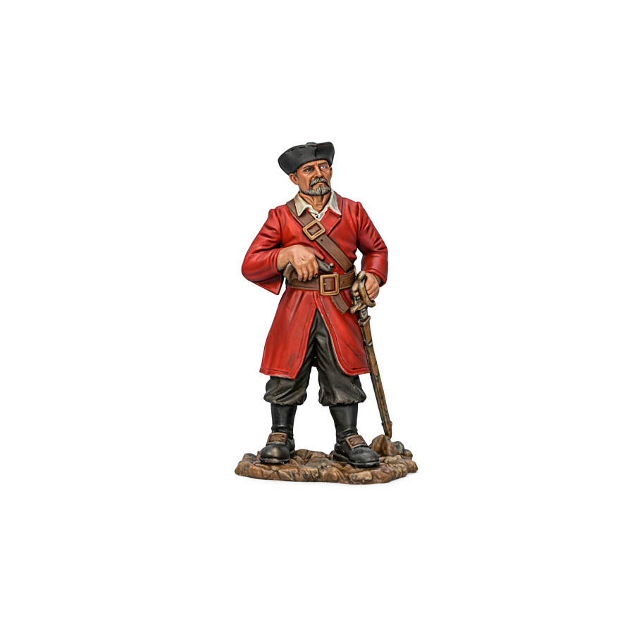 Golden Age Pirate Miniature — STL Files for 3D Printing (Instant Download) Golden Age Pirate Miniature — STL Files for 3D Printing (Instant Download)